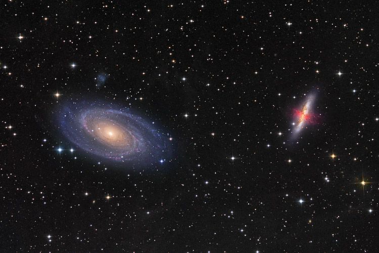 Galaxy Wars: M81 versus M82