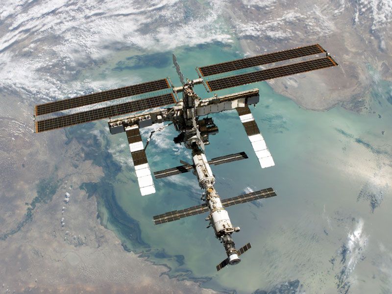 The International Space Station from Above