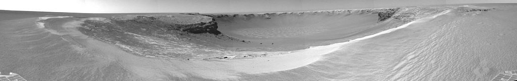 Victoria Crater on Mars