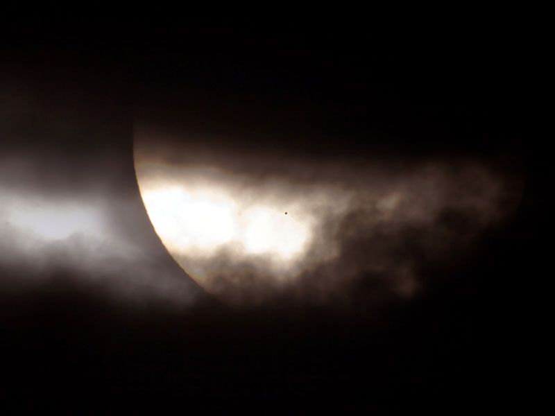 Mercury's Transit: An Unusual Spot on the Sun