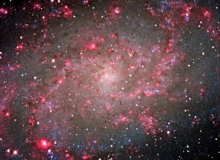 Hydrogen in M33