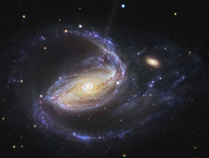 In the Arms of NGC 1097