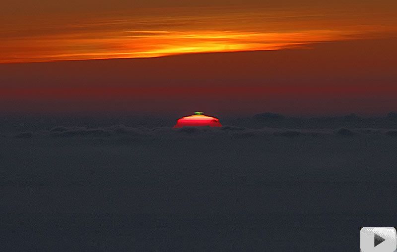 Movie: A Green Flash Over Italy