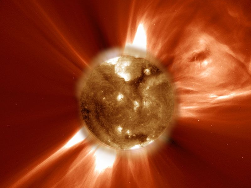 Sun Storm: A Coronal Mass Ejection