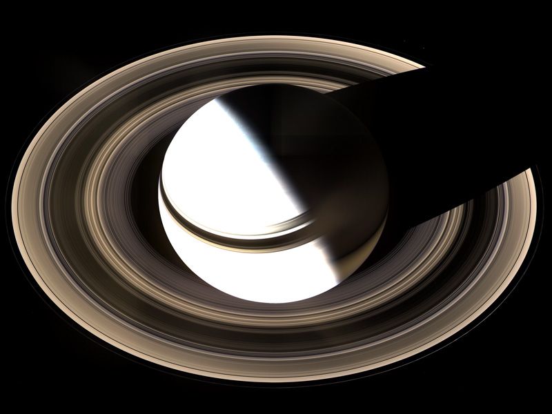 Saturn from Above