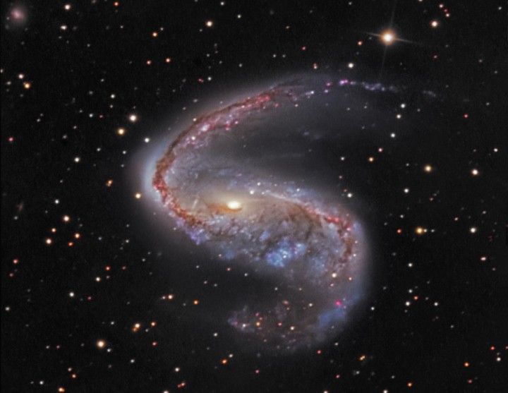 NGC 2442: Galaxy in Volans