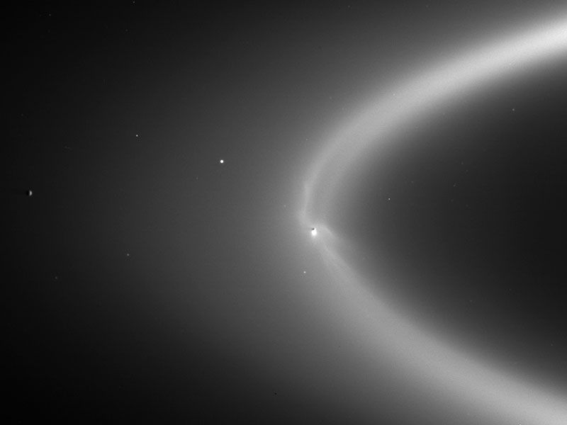 Enceladus Creates Saturn's E Ring