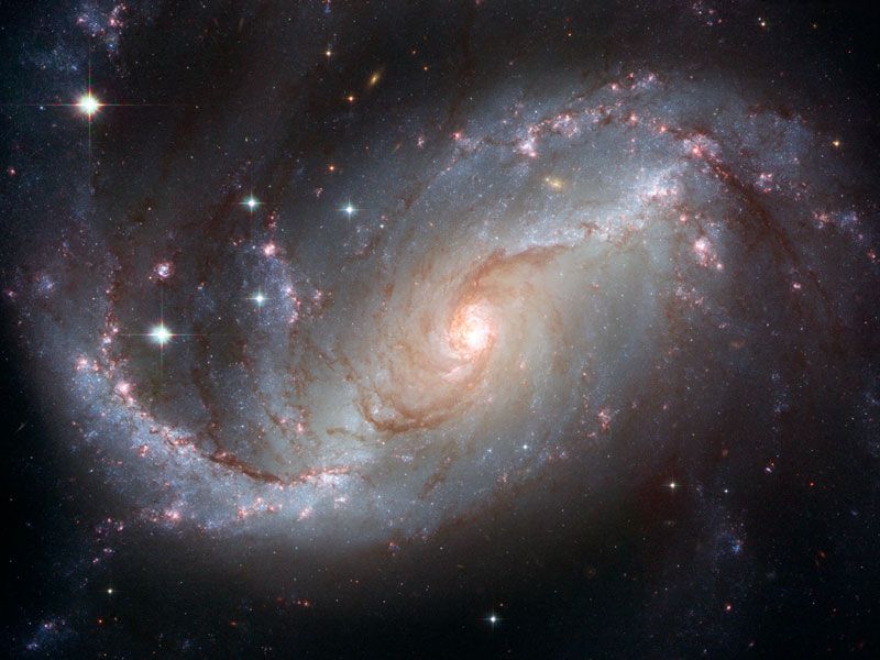 Barred Spiral Galaxy NGC 1672