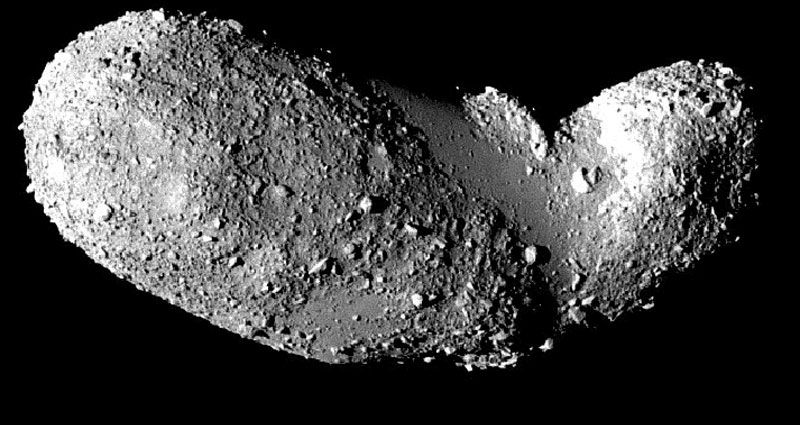 Smooth Sections of Asteroid Itokawa