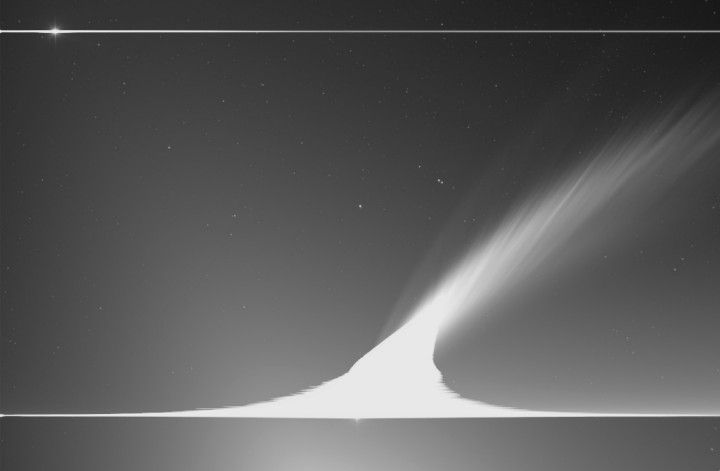 The Iron Tail of Comet McNaught