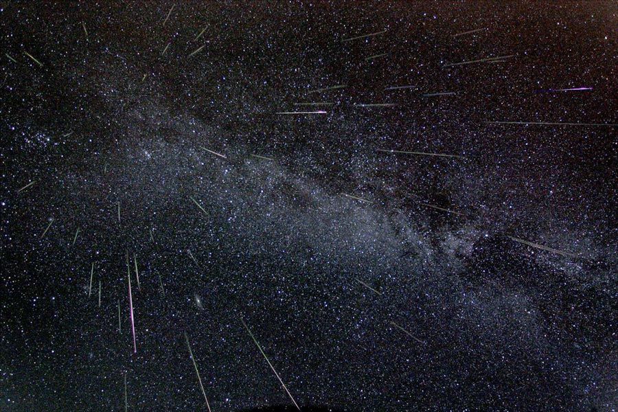 Raining Perseids