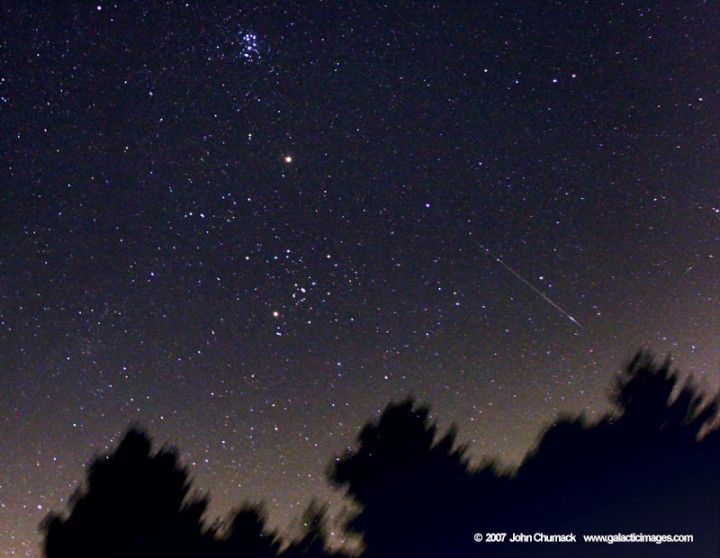 Moonless Perseid Sky