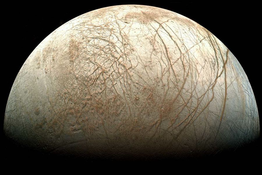Gibbous Europa