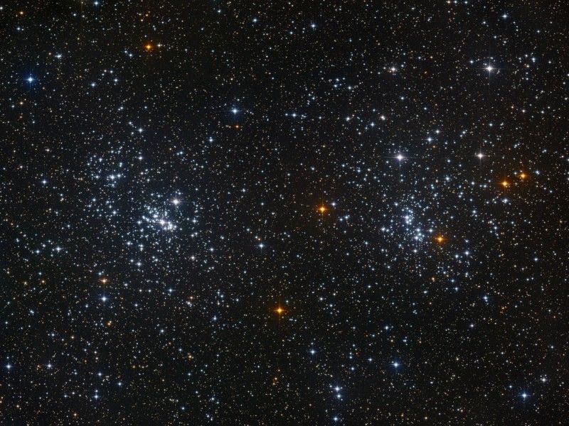 Double Cluster in Perseus