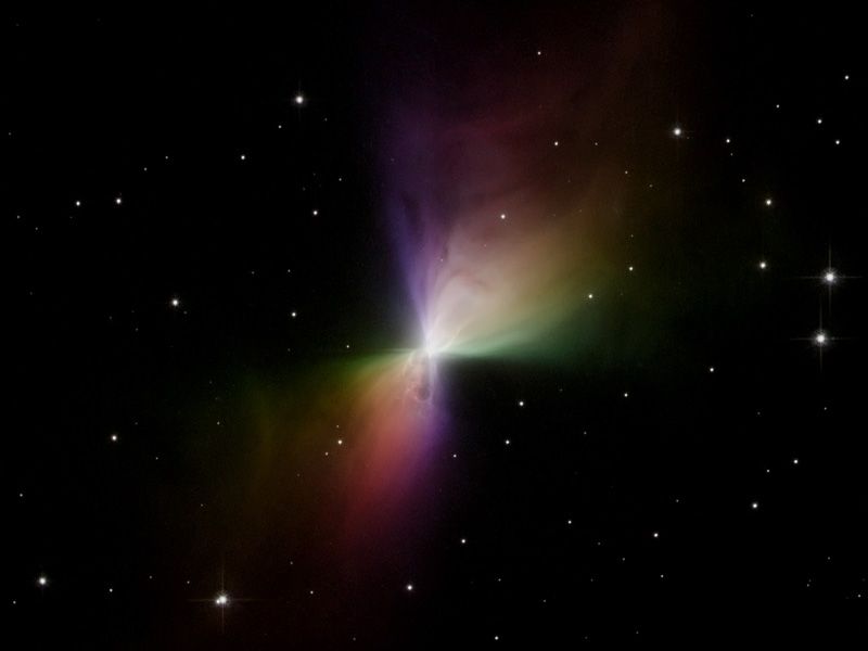 A Beautiful Boomerang Nebula