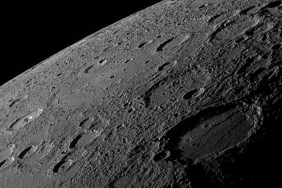 Mercury's Horizon from MESSENGER