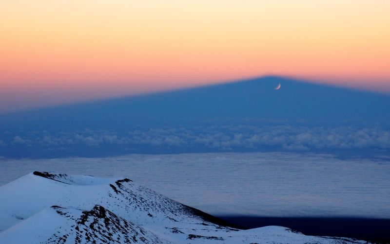 Mauna Kea Shadow Play