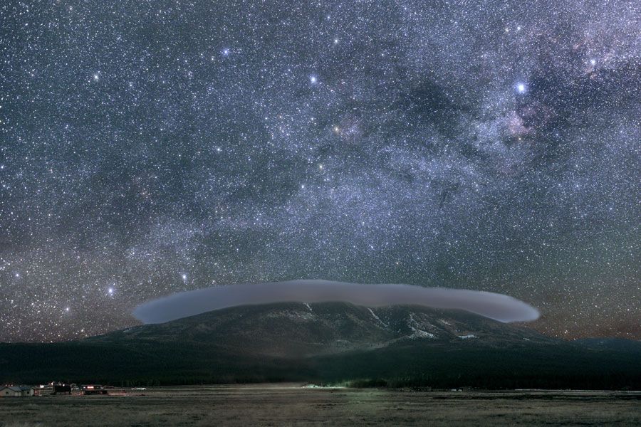 A Protected Night Sky Over Flagstaff