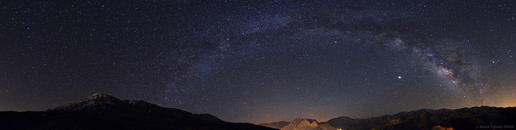 Alborz Mountain Milky Way