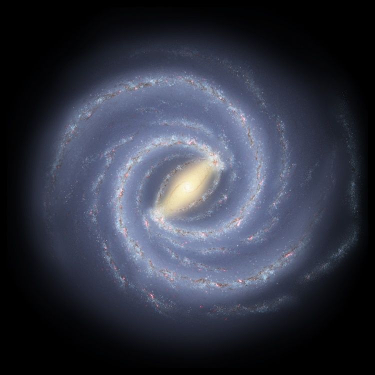 Two-Armed Spiral Milky Way