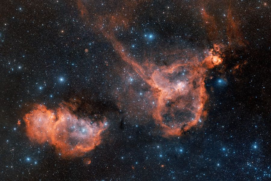 The Heart and Soul Nebulas