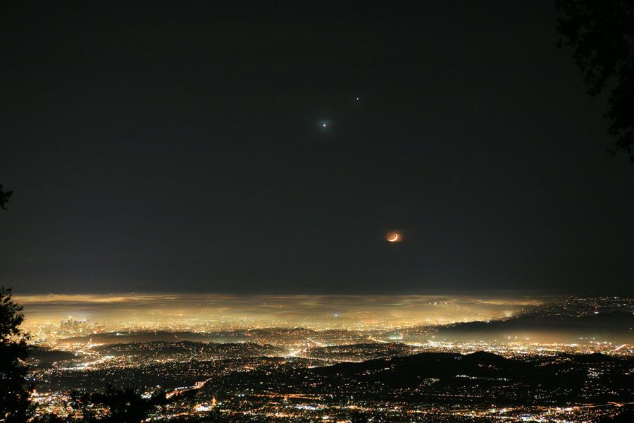 A Happy Sky Over Los Angeles