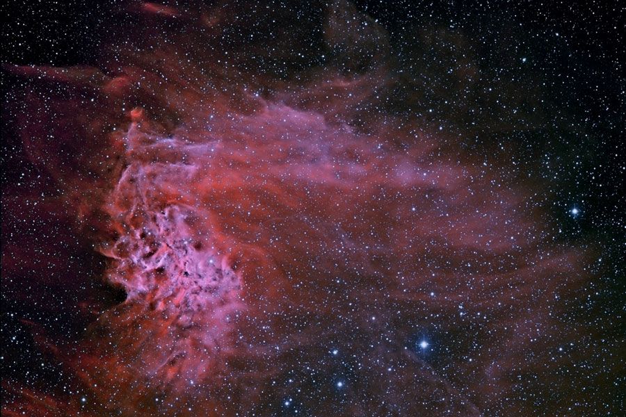 AE Aurigae and the Flaming Star Nebula