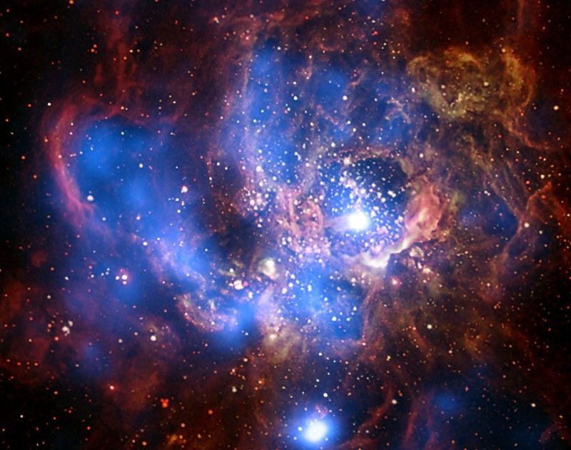 NGC 604: X-rays from a Giant Stellar Nursery