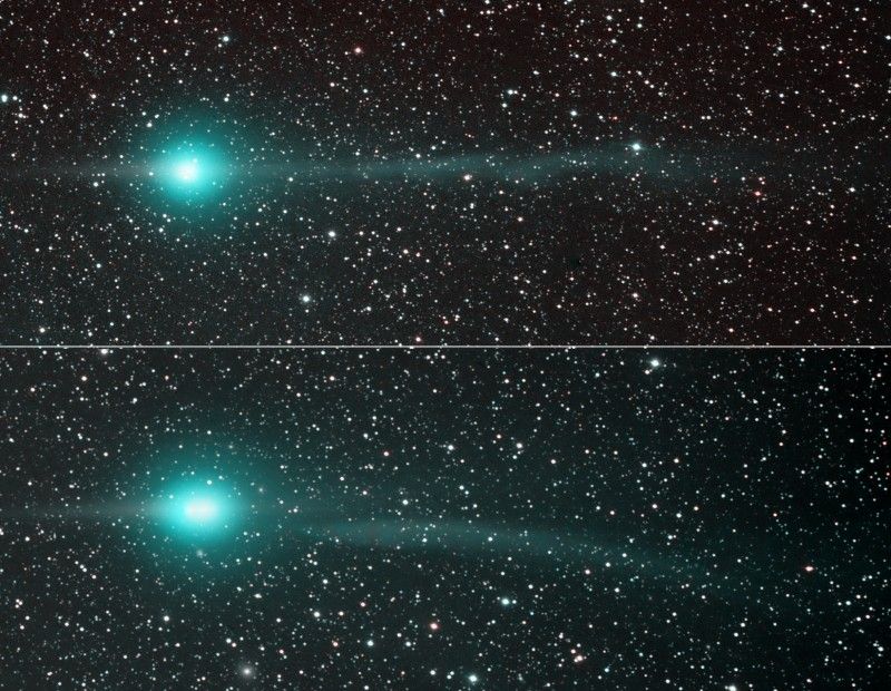 Comet Lulin Tails