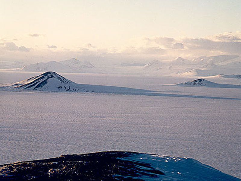 Antarctic Ice Shelf Vista