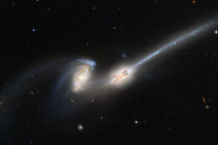 NGC 4676: When Mice Collide