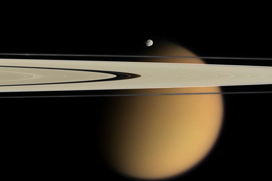 Titan Beyond the Rings