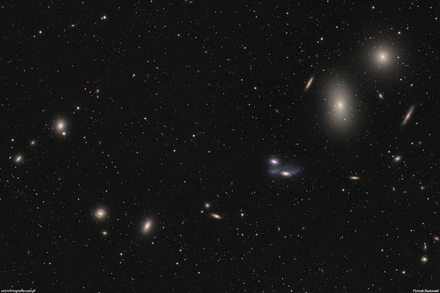 Markarian's Chain of Galaxies