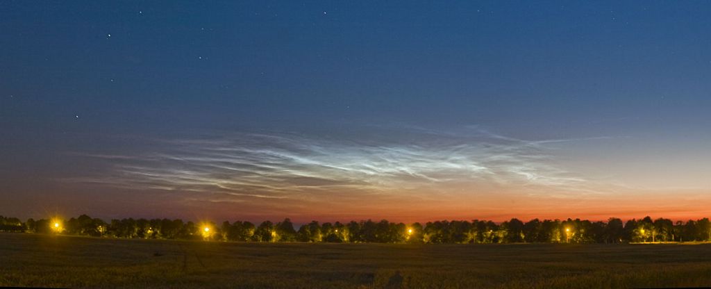 Noctilucent Clouds Over Germany