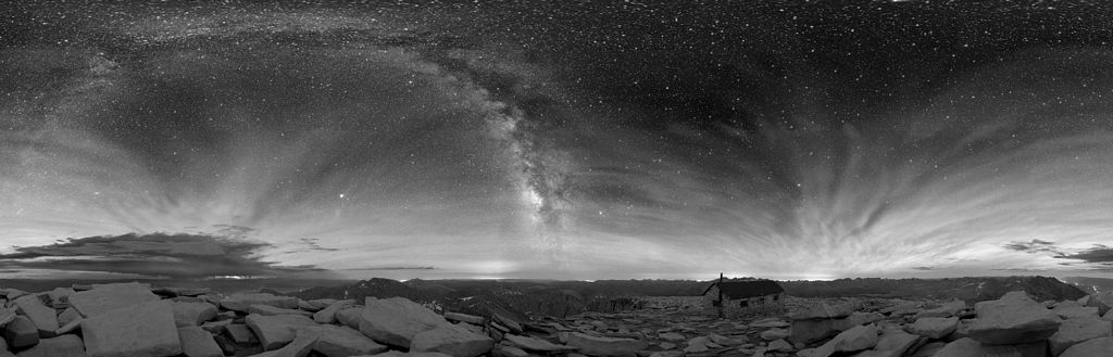 A Dark Sky Over Sequoia National Park