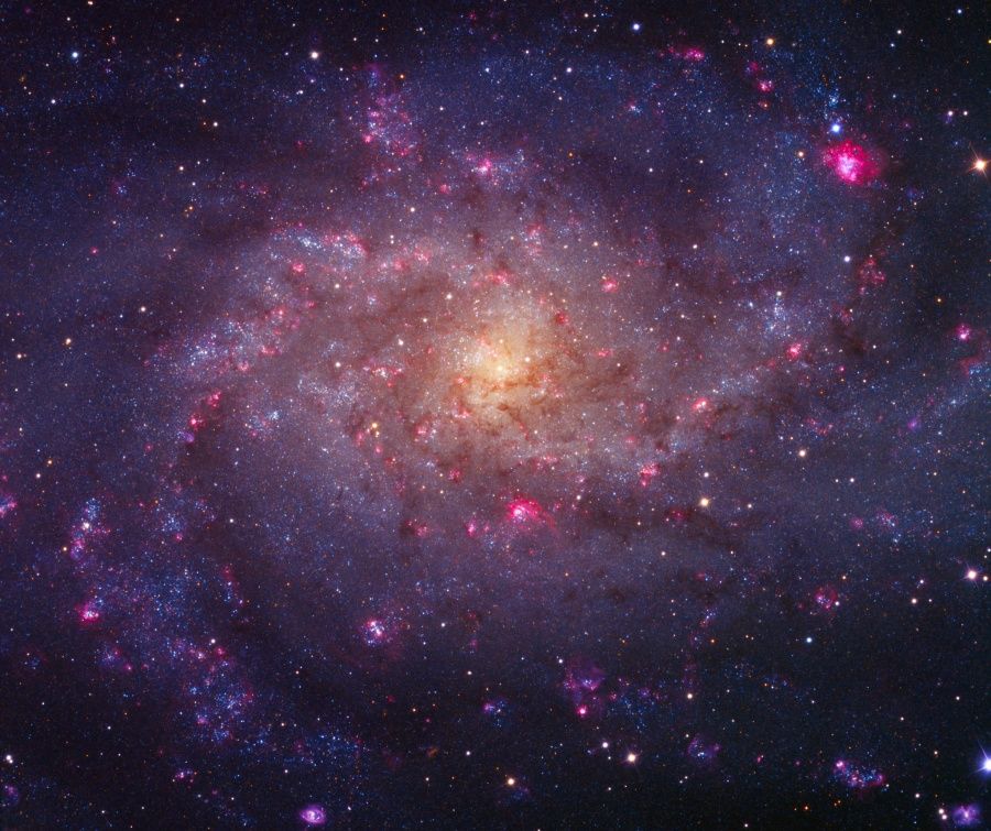 Bright Nebulae of M33