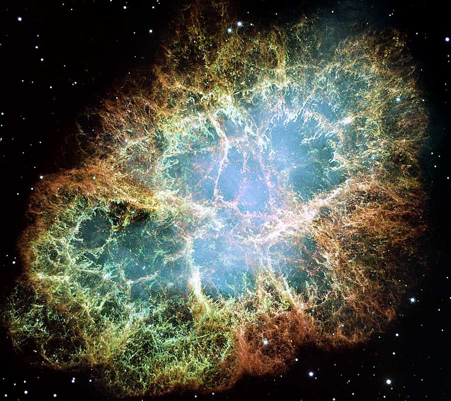 M1: The Crab Nebula from Hubble