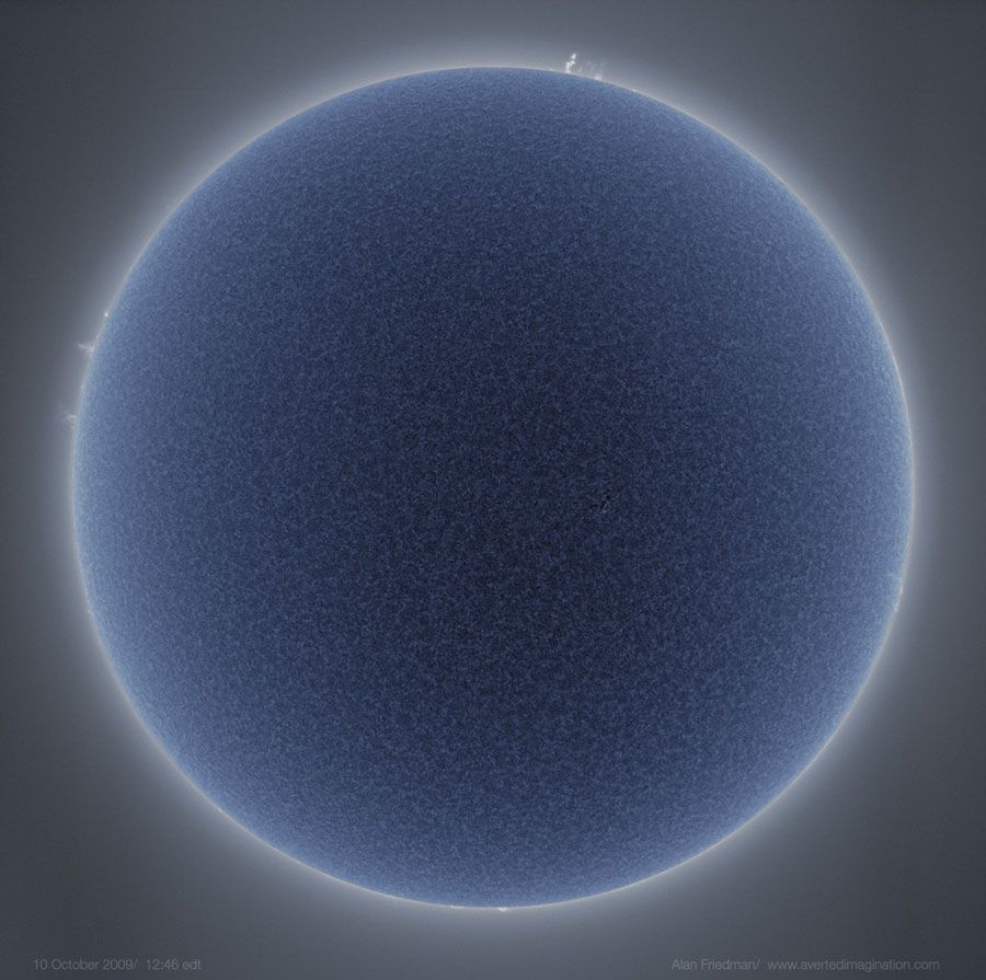 Blue Sun Bristling