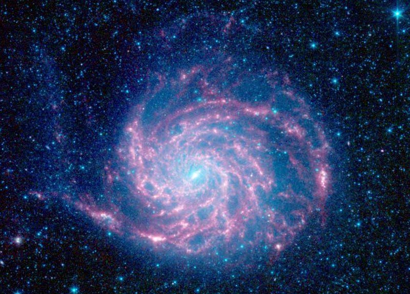 Spitzer's M101