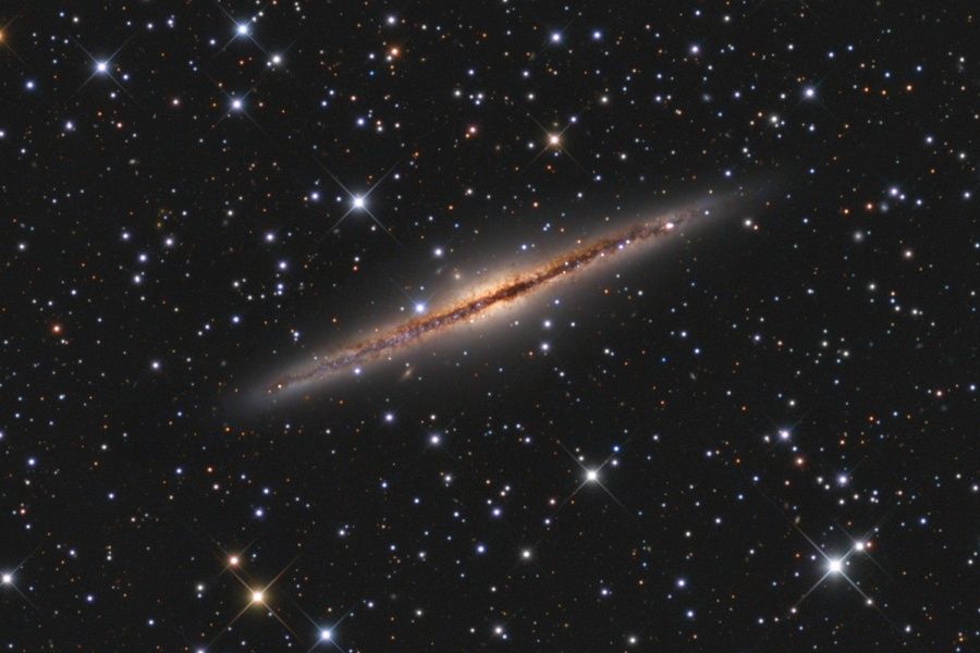 Edge-on Spiral Galaxy NGC 891