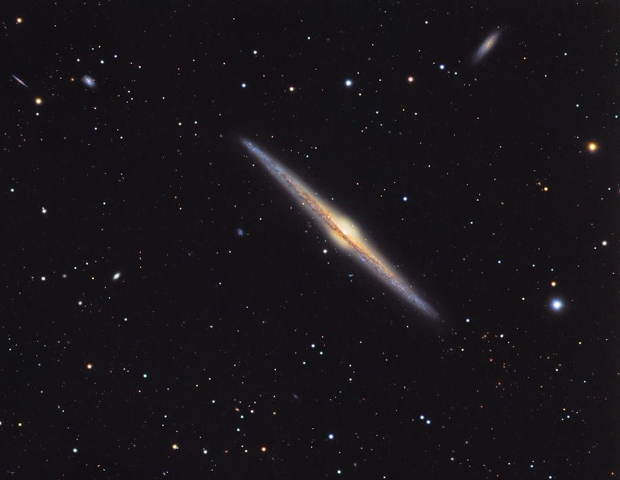 NGC 4565: Galaxy on Edge