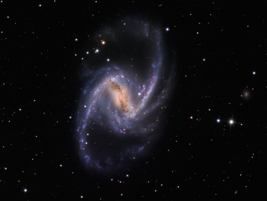 NGC 1365: Majestic Island Universe