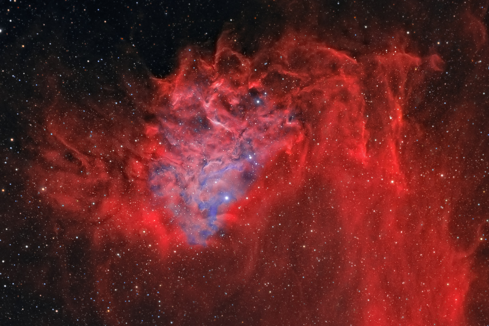 AE Aurigae and the Flaming Star Nebula