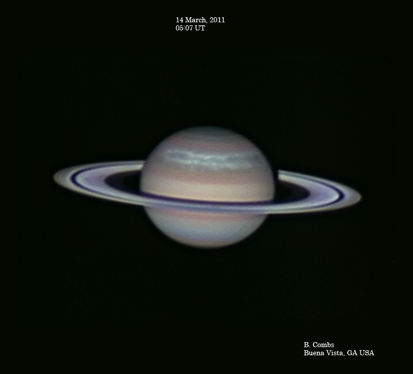 Saturn's Serpent Storm