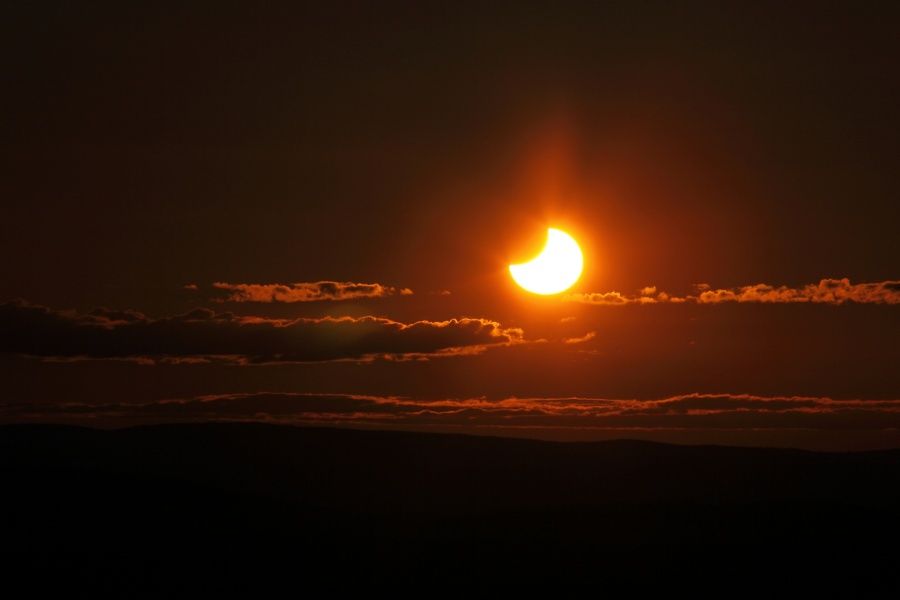 Midnight's Solar Eclipse