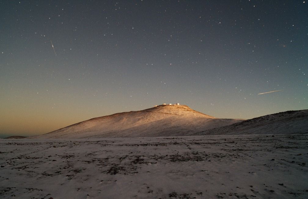 The Snows of Paranal