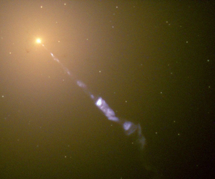 A Jet from Galaxy M87