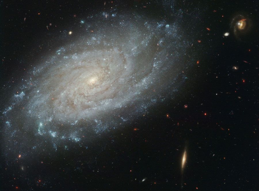 Spiral Galaxy NGC 3370 from Hubble