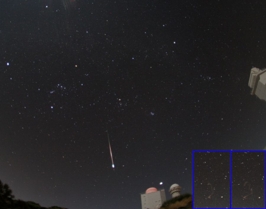 Leonid Fireball over Tenerife