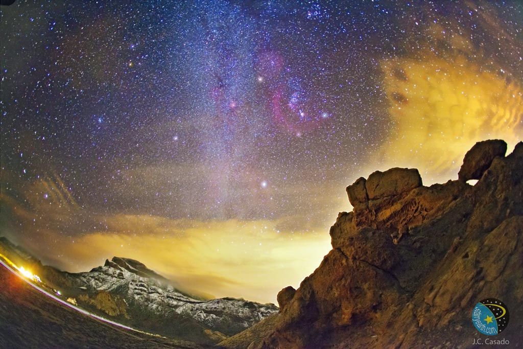 Deep Orion Over the Canary Islands